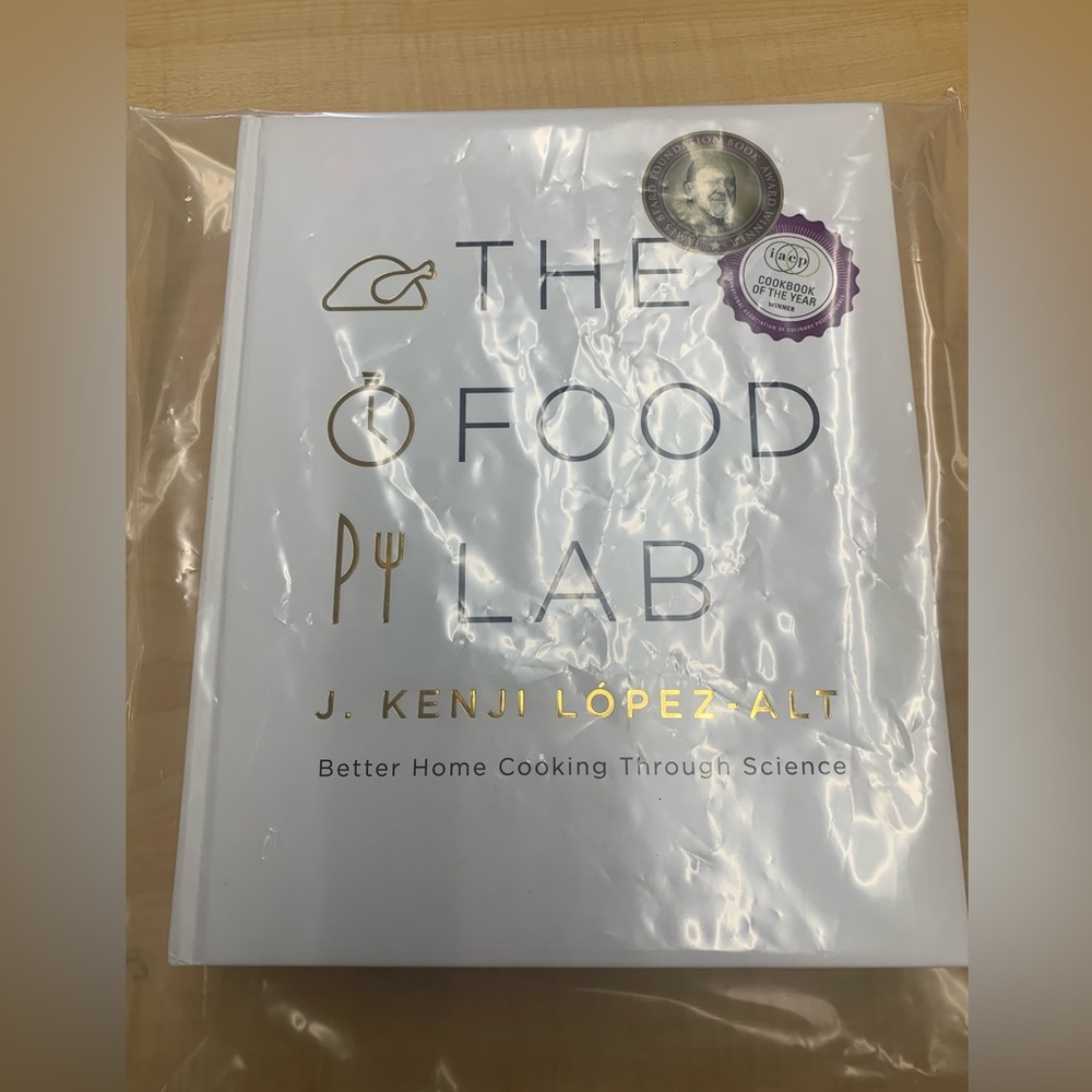 Cook Book -THE FOOD LAB by J Kenji Lopez- ALT